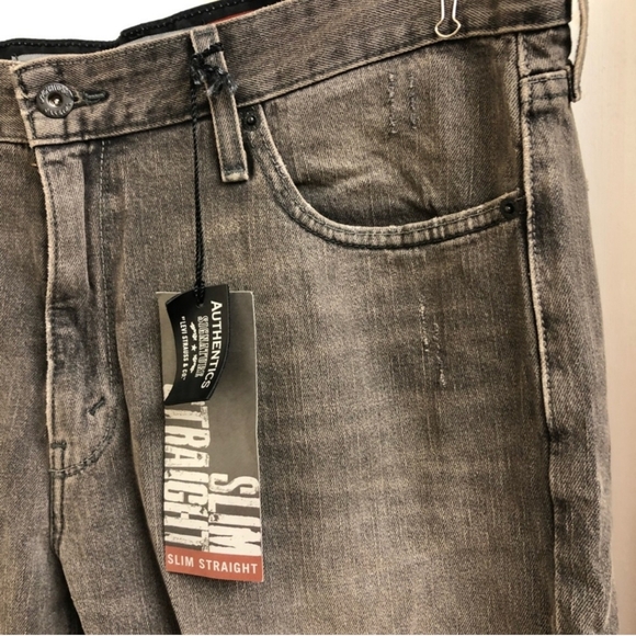 New with tags Vintage Authentics slim straight men's pants size W40 L30 - Picture 4 of 9